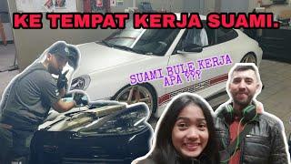 KETEMPAT KERJA SUAMI II SUAMI BULE KERJA APA??