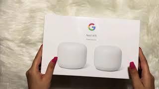 GOOGLE NEST WIFI - Unboxing  First time experience  Hindi