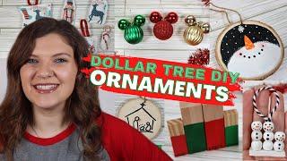 DIY DOLLAR TREE ORNAMENTS