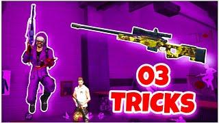 Top 03 Single Sniper Tricks and Settings Free Fire  Sniper Tips and Tricks Free Fire