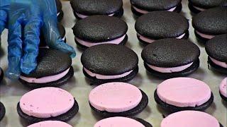 Como se HACEN las GALLETAS OREO ¿Qué INGREDIENTES tiene la galleta OREO?