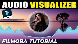 How To Create AUDIO VISUALIZER Effect In Filmora