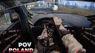 NEW WRC 24 is Here First Race Rally Poland  FANATEC DD+