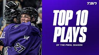 TOP 10 PWHL PLAYS OF THE YEAR