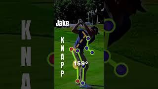 JAKE KNAPP BACKSWING LOADING DRIVE POWER #golfer #golf #shorts #shortvideo #diy #driver #power #tgm