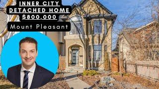Calgary Alberta - Just Listed - 504 27 Ave NW - Mount Pleasant - Inner City YYC