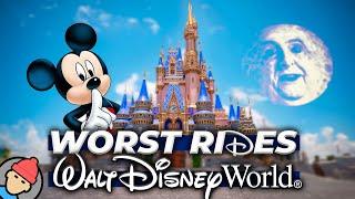 Top 10 WORST RIDES at Walt Disney World according to TripAdvisor