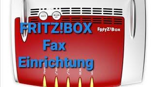 FritzBox Fax Funktion einrichten