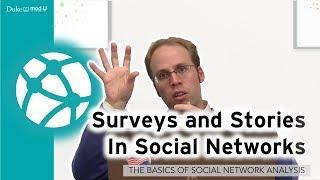 Surveys and Stories in Social Networks A Social Network Lab in R for Beginners