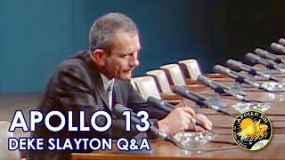 APOLLO 13 - Deke Slayton Q&A - Press Conference 19700415