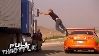 Supra & Civic Epic Truck Heist  The Fast and The Furious 2001  Full Throttle