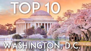 TOP 10 Things to do in WASHINGTON D.C.  DC Travel Guide