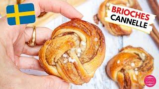 Les kanelbullars  des brioches suédoises à la cannelle fondantes et gourmandes