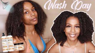 Wash Day Routine Start To Finish Ft Carols Daughter Coco Creme