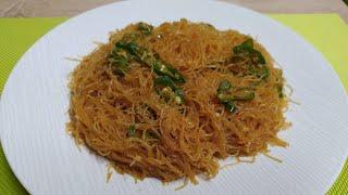 Resep Mudah Bihun Goreng Cabai Ijo    Enak Banget Lho