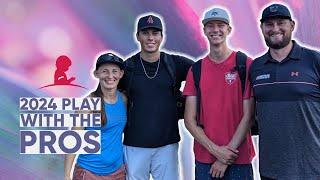 2024 St Jude • Play with the Pros • Anthony Barela • Gannon Buhr • Jeremy Koling • Paige Pierce