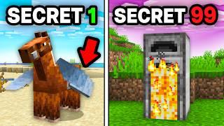 24 Choses SECRÈTES de Minecraft.. tu ne les connais PAS 