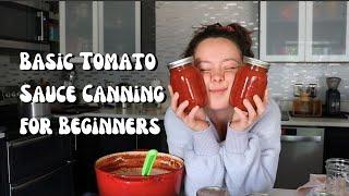 Canning Tomato Sauce A Step-by-Step Guide for Enjoying the Garden Year Round  Beginner Friendly