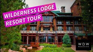 Disneys Wilderness Lodge Resort Tour  - Lobby Pools Dining and MORE