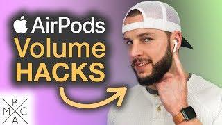 3 QUICK & EASY Ways To Control AirPods VOLUME