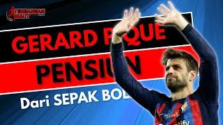 Gerard Pique Gantung Sepatu Xavi Beri Apresiasi  Barcelona  La Liga Spanyol 20222023