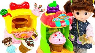 콩순이 부푸러 빵가게 요리만들기 장난감놀이 Baby doll Baking and Cooking toys