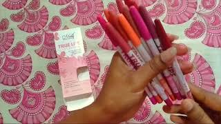 Menow True Lips Lip Liner Pencils  Unboxing