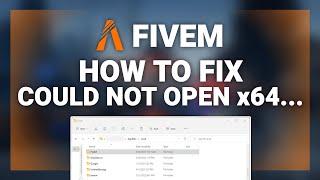 FiveM – How to Fix “Could not open x64audio…” Error  Complete 2024 Guide