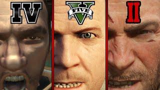 CRAZY DETAILS #3  GTA4 vs. GTA5 vs. RDR2