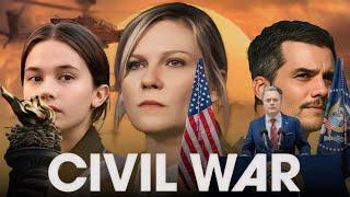 Civil War Full Movie English 2024 Review & Facts  Kirsten Dunst Jesse Plemons Caile Wagner Moura