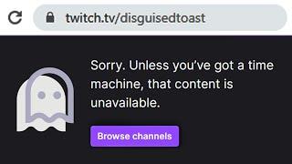 so I got banned from Twitch...