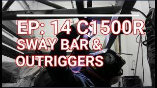 C1500R Build Episode #14 Rear Sway bar for cheap and Cab outriggers