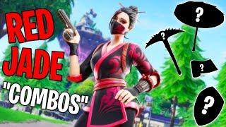 New RED JADE Skin Combos in Fortnite