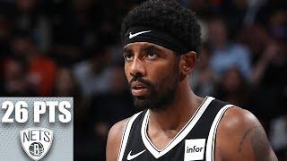 Kyries clutch 3-pointer over RJ Barrett 26 points lift Nets vs. Knicks  2019-20 NBA Highlights