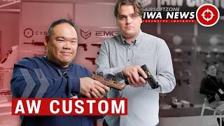 AW CUSTOM IWA 2024 AIRSOFT NEWS  Taran Tactical Pit Viper  Sand Viper  Canik TP9