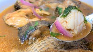 Simple $ Tasty Fish Soup - Tilapia Fish Pepper Soup - One Pot Pepper Soup - How To Make