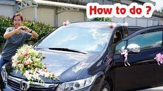 Wedding Black Car Decor Latest Wedding Flower Trends Rose Orchid