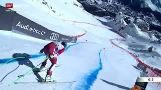 Vincent Kriechmayr takes Gold at downhill World Cup in Cortina dAmpezzo
