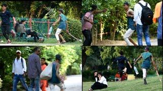 Pagal prank gone wrong  mad prank in company garden  #pagal #prankvideo #prank #reaction #viral