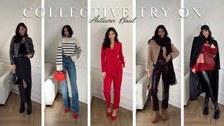 Collective Autumn Try On Haul - Mango H+M COS  Na-KD Fashion + Discount Code