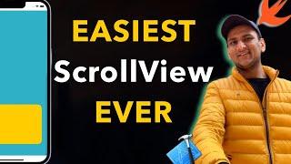 Easiest UIScrollView EVER 2022 Xcode 13.3 & Swift 5.6