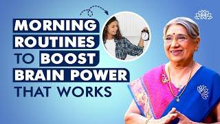 Simple ways to boost your brainpower in the morning How to Improve memoryfocus Brain exercises