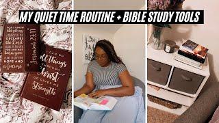 My Quiet Time Routine + Bible Study Tools  Faith Friday