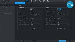 Activar grabación de Audio en DVR Dahua versión XVR 4.0
