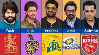 Famous Indian Actors and Their Favorite IPL TEAM 2024