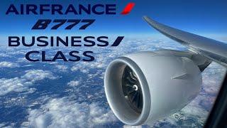  Paris to Washington  BUSINESS Class  Air France Boeing 777  FULL FLIGHT REPORT