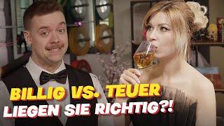 Von COOKIES zu STRUMPFHOSEN mit @bgkatja   BILLIG vs TEUER Folge 3