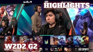 RGE vs G2 - Highlights  Week 2 Day 2 LEC Summer 2024  Rogue vs G2 Esports W2D2