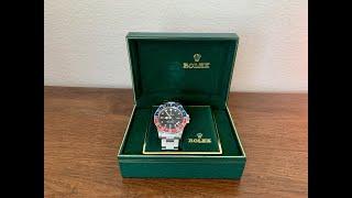 Rolex GMT-Master 16750 Unboxing