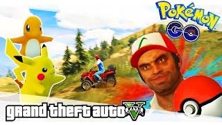 Pelataan GTA V POKEMON GO MODIA